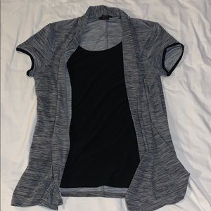 Short sleeve, one-piece shirt, office wear